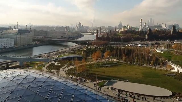 Игра "Москва будущего". Парк Зарядье. смотреть онлайн