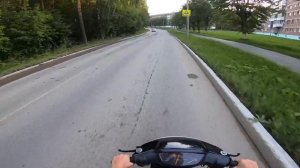 ПОКАТУШКА НА СКУТЕРАХ (HONDA DIO 27,28SR) КУПИЛ НОВЫЕ ОЧКИ 100%