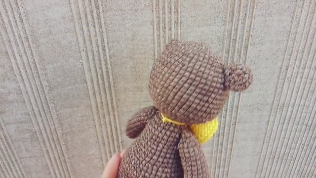 ✓ Вязаный мишка крючком Игрушки крючком Handmade crochet toys BEAR TOP video смотреть онлайн