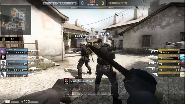 САМАЯ ЛУЧШАЯ КАТКА В CS:GO - Путь к Глобал Элите #1 смотреть онлайн