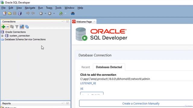كيف تنشئ اتصال مع الدتا بيز في الاوركل Connecting to Oracle Database using Oracle SQL Developer смотреть онлайн