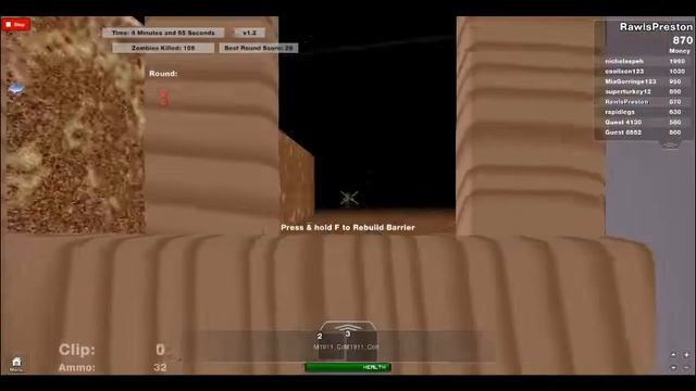 Roblox: Call Of Duty Zombies. смотреть онлайн