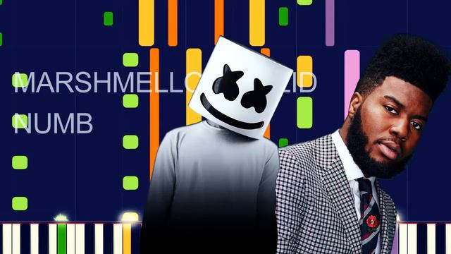 Marshmello & Khalid - NUMB (PRO MIDI FILE REMAKE) - "in the style of" смотреть онлайн