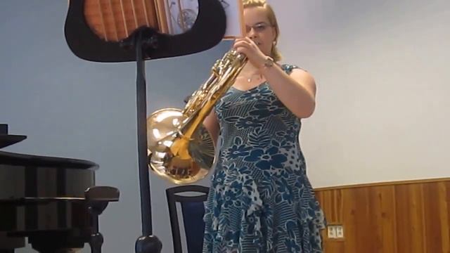 Thomaso Albinoni: Sonata for French Horn and piano, Monika Němcová, Czech Republic смотреть онлайн