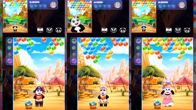 Cute Pop: Panda Bubble Shooter - Addictive Game смотреть онлайн