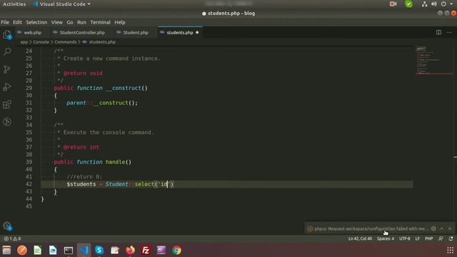 Pass value to custom artisan command | Custom Artisan command | Laravel 8 | Learning Points смотреть онлайн