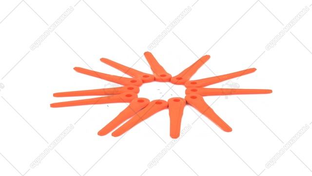 Набор пластиковых ножей Stihl PolyCut для 7-3 / 27-3 / 28-2 / 47-3 (12 шт.) 40020071000 3 обзор. смотреть онлайн