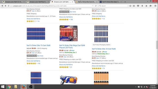 NERF NEWS: Drac's Cyber Monday Nerf Deal Highlights (2015) смотреть онлайн
