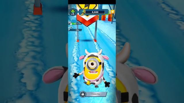 Minion Rush Endless Run Collecting Robonanas The Arctic Base Run#677 @De_Epic смотреть онлайн