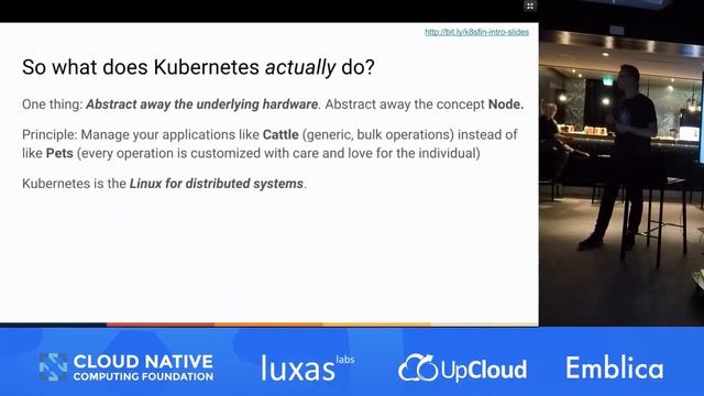 An introduction to the cloud native world of Kubernetes смотреть онлайн