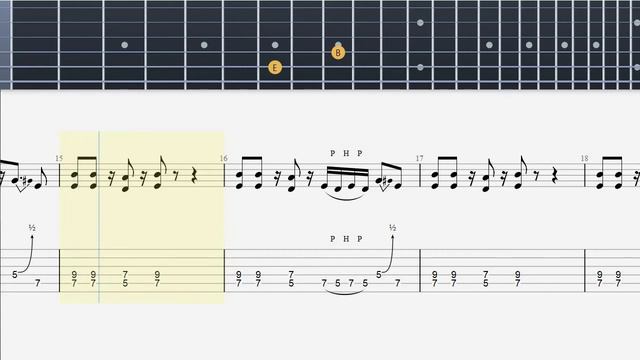Dragonball Z - Rock The Dragon - Guitar Tab (Tabulature)