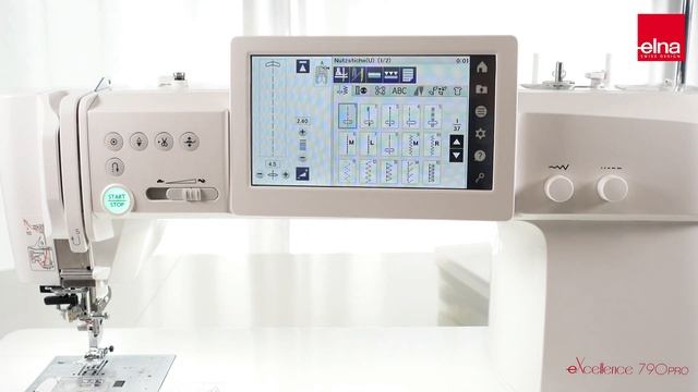 elna eXcellence 790 PRO | Unboxing | Maschinen-Vorstellung | KreativZeit | Elna Deutschland GmbH смотреть онлайн