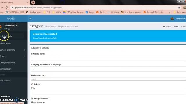 How to Upload Form Responses in the College Website| By Sripavithra C K. смотреть онлайн
