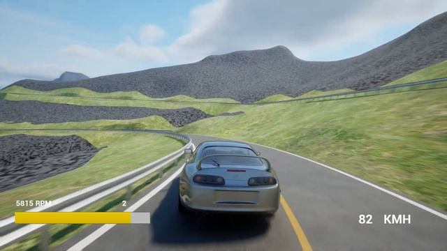 Haruna Arcade #3 || Unreal Engine 5 Sim-cade Touge Racing Game Demo смотреть онлайн
