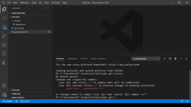 Git Undo - Working Directory смотреть онлайн