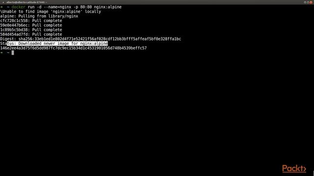 Docker for Cross Platform : Running Our First Container | packtpub.com смотреть онлайн