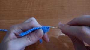 Урок 9: три столбика с накидом с одной вершиной крючком