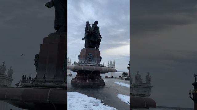 Walking tour Volgograd Central Embankment | Прогулка по России смотреть онлайн