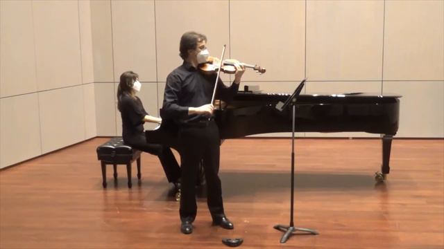 Santiago Salazar C. Debussy Violin Sonata. II. Fantasque Et Leger