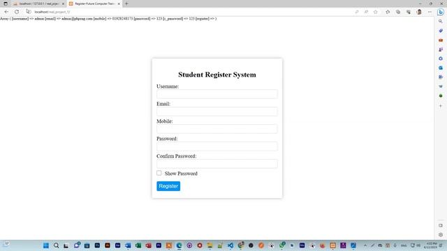 user registration form php and sql database смотреть онлайн