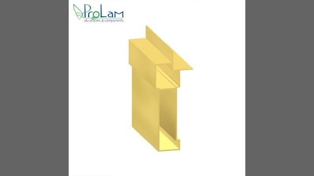 ALUMINIUM CORNER POST PROFILE P 140/25 BAS