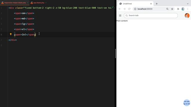 One trick for easier responsive work with Tailwind CSS смотреть онлайн