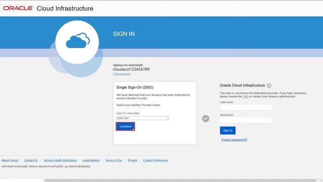 Access Oracle Cloud Infrastructure Using Your Federated Oracle Identity Cloud Service Instance смотреть онлайн