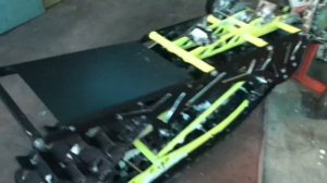 Тюнинг сноубайка.Увеличенные катки.Имперслед.snowbike.Сноубайк