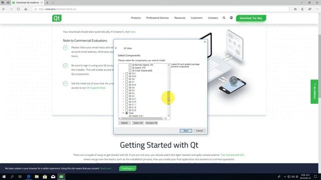 How to install Qt Creator on Windows10 смотреть онлайн