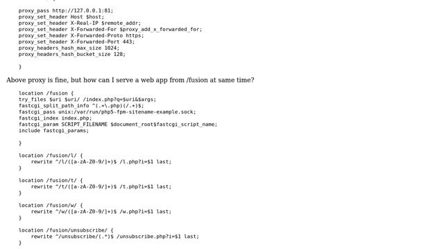DevOps & SysAdmins: How can I run nginx as an SSL reverse proxy and a web server simultaneously? смотреть онлайн