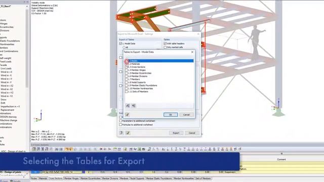 [EN] SVT 011 | Многократный экспорт из программы RFEM/RSTAB в Microsoft Excel смотреть онлайн