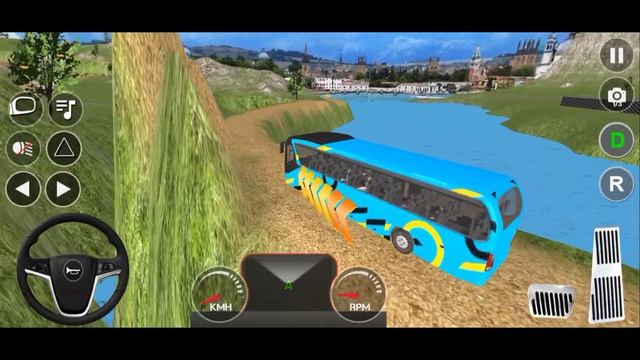 City Coach Bus Driver 3D Sim #3 - Offroad Bus Driving Gameplay - Android Games смотреть онлайн