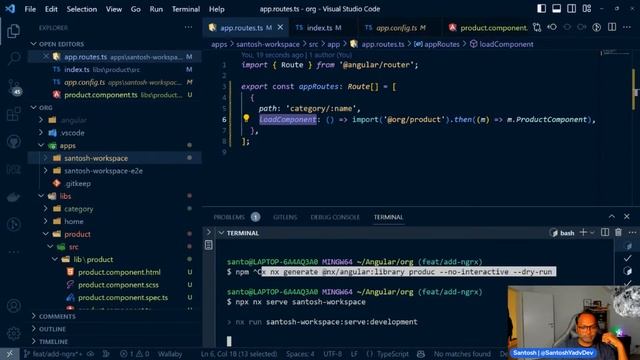 Learning Angular with Santosh - Adding Router and Product Store смотреть онлайн