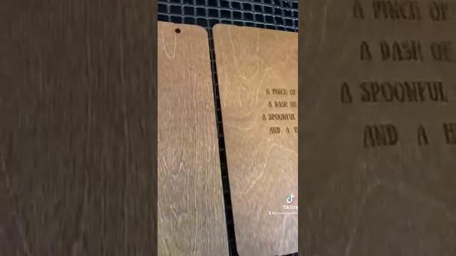 Personalized Recipe Book | How we make Laser Cut Recipe Binders смотреть онлайн