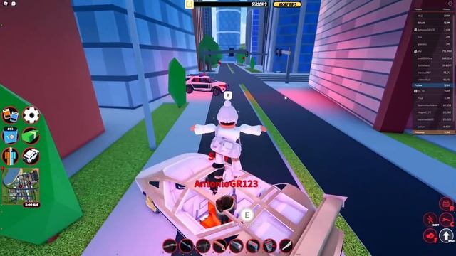 Grinding JAILBREAK with ALOT of SWEATY COPS arresting US (Roblox Jailbreak) смотреть онлайн