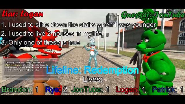 LIFELINES SAVES US | Garry's Mod (Two Truths and A Lie Revamped) смотреть онлайн