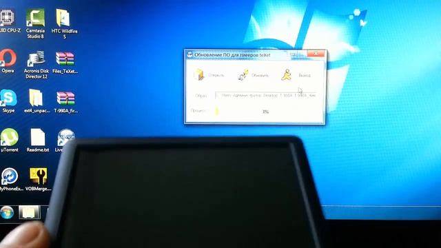 teXet T-990A Прошивка Плеер. смотреть онлайн