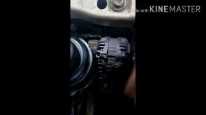 Как можно снять генератор на Honda
