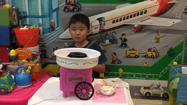 Делаем Сладкую Вату Make Cotton Candy смотреть онлайн