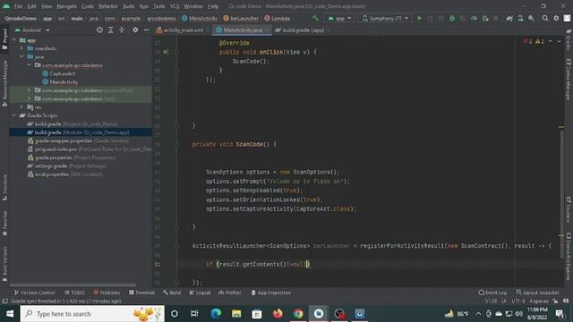 Best QR & Barcode Scanner App Tutorial in Android Studio | Android Coding world смотреть онлайн
