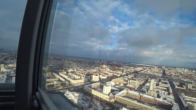 Екатеринбург. Смотровая площадка башни Высоцкого. смотреть онлайн