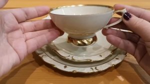 НАХОДКИ на АНТИКВАРНОм РЫНКЕ в ГЕРМАНИИ! ЧАЙные ТРИО! ПОСЫЛКА от ЗРИТЕЛЬНИЦ моего КАНАЛ! Распаковка