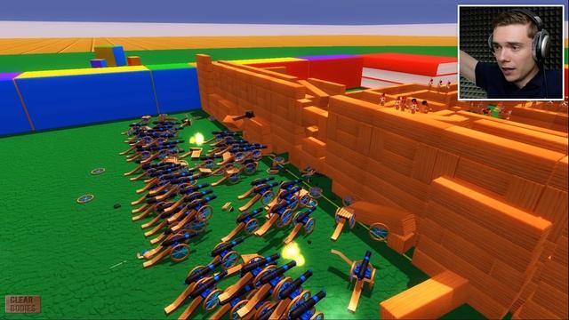 NEW SWORDSMAN UNIT vs CHINESE WALL IN WOODEN BATTLES (Wooden Battles Funny Gameplay) смотреть онлайн