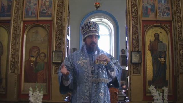 Слово митрополита Савватия в праздник Успения Пресвятой Владычицы нашей Богородицы и Приснодевы Мар смотреть онлайн