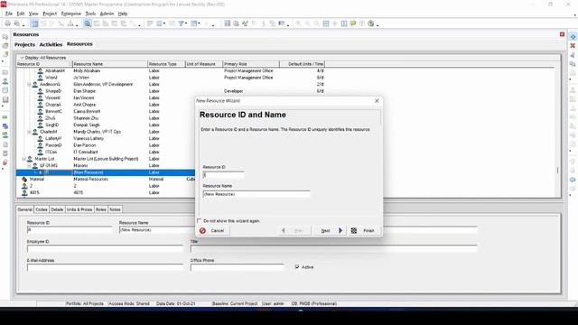 Resource Assignment or Loading to Primavera Program смотреть онлайн
