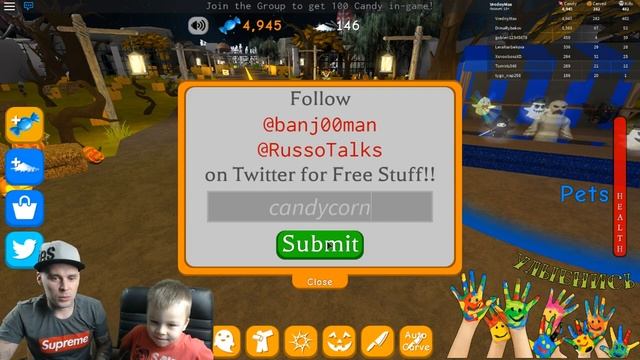 Коды Симулятор вырезания тыквы Codes MONSTERS! Pumpkin Carving Simulator смотреть онлайн