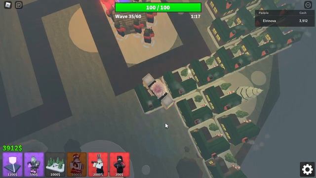 How to Beat Winter Event Solo - Arena : Tower Defense Roblox смотреть онлайн