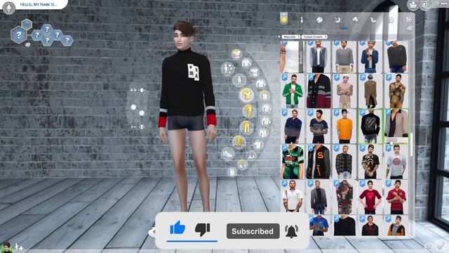 CAS Alpha CC || Shane Staples || The Sims 4 смотреть онлайн