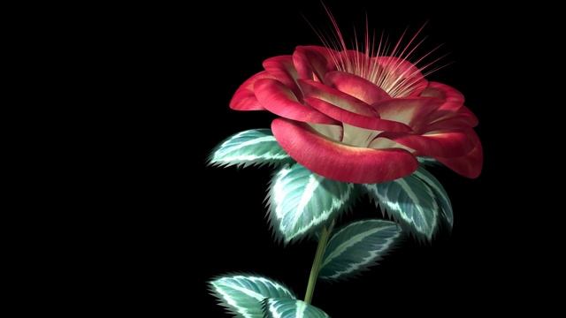ROZY FLOWER 3D MODEL смотреть онлайн