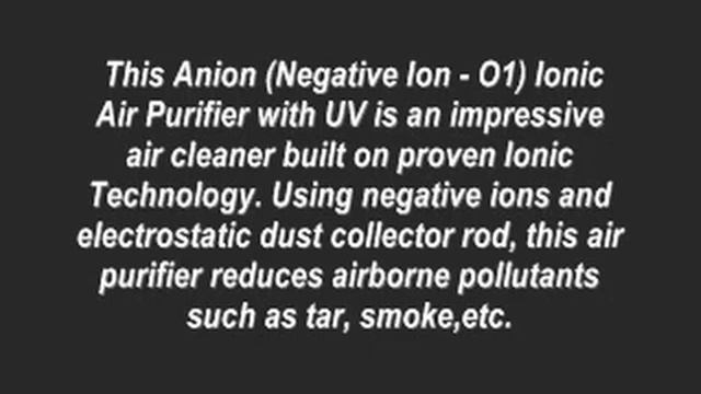 2 units of FIVE STAR FS8088 Ionic Air Purifier Pro Ionizer Clean смотреть онлайн